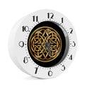Golden Celtic Knot Print Alarm Clock