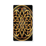 Golden Celtic Knot Print Baby Crib Sheet