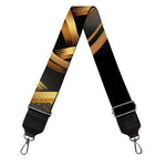 Golden Celtic Knot Print Bag Strap