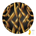 Golden Celtic Knot Print Basketball