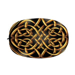 Golden Celtic Knot Print Car Side Mirror Covers
