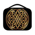 Golden Celtic Knot Print Classic Bible Case