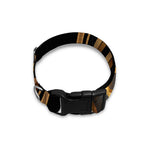 Golden Celtic Knot Print Dog Collar