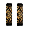 Golden Celtic Knot Print Handle Covers