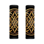 Golden Celtic Knot Print Handle Covers