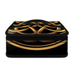 Golden Celtic Knot Print Small Lunch Bag