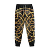 Golden Celtic Knot Print Sweatpants