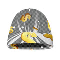 Golden Dollar Sign Explosion Print Beanie