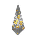 Golden Dollar Sign Explosion Print Hand Towel