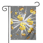 Golden Dollar Sign Explosion Print House Flag