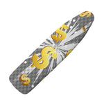 Golden Dollar Sign Explosion Print Ironing Board Cover