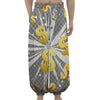 Golden Dollar Sign Explosion Print Lantern Pants