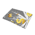 Golden Dollar Sign Explosion Print Pet Cooling Mat Cover