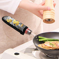 Golden Dollar Sign Explosion Print Skillet Handle Cover