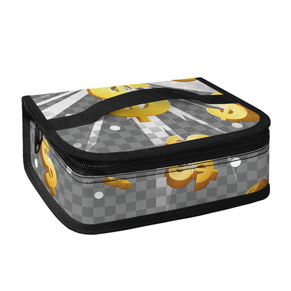 Golden Dollar Sign Explosion Print Small Lunch Bag