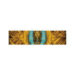 Golden Egyptian Pharaoh Print Bed Runner