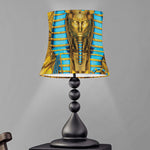 Golden Egyptian Pharaoh Print Bell Lamp Shade