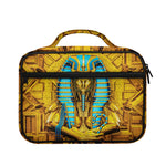 Golden Egyptian Pharaoh Print Briefcase Bible Bag