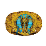 Golden Egyptian Pharaoh Print Car Side Mirror Covers