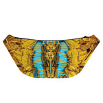 Golden Egyptian Pharaoh Print Fanny Pack