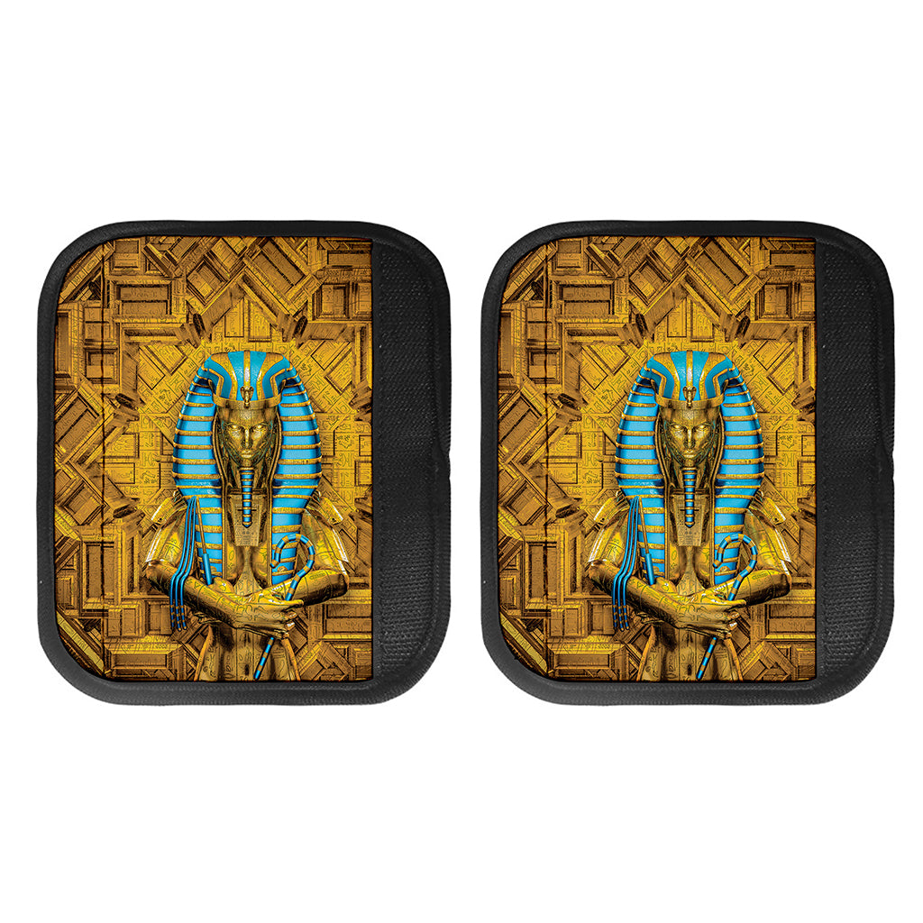Golden Egyptian Pharaoh Print Handle Covers