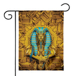 Golden Egyptian Pharaoh Print House Flag