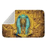 Golden Egyptian Pharaoh Print Indoor Door Mat
