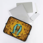 Golden Egyptian Pharaoh Print Laptop Sleeve