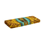 Golden Egyptian Pharaoh Print Piano Keyboard Cover