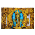 Golden Egyptian Pharaoh Print Placemat