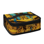Golden Egyptian Pharaoh Print Small Lunch Bag