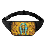 Golden Egyptian Pharaoh Print Waist Bag