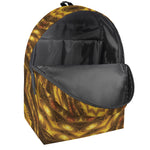Golden Kaleidoscope Print Backpack
