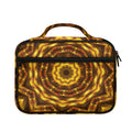 Golden Kaleidoscope Print Briefcase Bible Bag