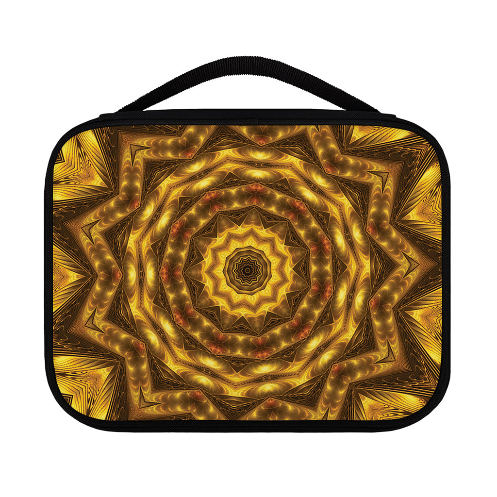 Golden Kaleidoscope Print Classic Bible Case
