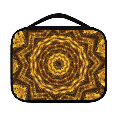 Golden Kaleidoscope Print Classic Bible Case