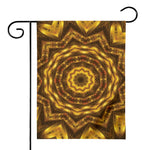 Golden Kaleidoscope Print House Flag