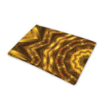 Golden Kaleidoscope Print Pet Cooling Mat Cover