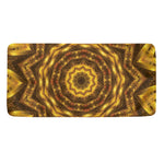 Golden Kaleidoscope Print Towel