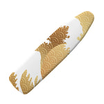 Golden Kanagawa Wave Print Ironing Board Cover