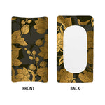 Golden Orchid Pattern Print Changing Pad Cover