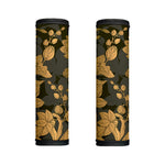 Golden Orchid Pattern Print Handle Covers
