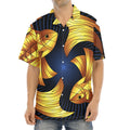 Golden Pisces Zodiac Sign Print Aloha Shirt