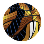 Golden Pisces Zodiac Sign Print Basketball