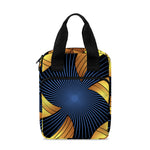 Golden Pisces Zodiac Sign Print Bible Tote Bag