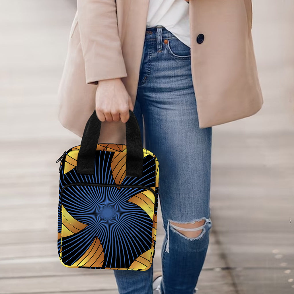 Golden Pisces Zodiac Sign Print Bible Tote Bag