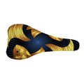 Golden Pisces Zodiac Sign Print Bicycle Seat Cover