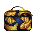 Golden Pisces Zodiac Sign Print Briefcase Bible Bag