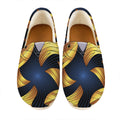 Golden Pisces Zodiac Sign Print Casual Shoes