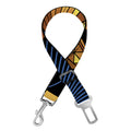 Golden Pisces Zodiac Sign Print Dog Seat Belt
